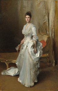 マーガレット・スタイベサント・ラザファード・ホワイト（ヘンリー・ホワイト夫人） 作： John Singer Sargent