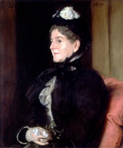 アレクサンダーH.ブロック夫人、1890年 作： John Singer Sargent