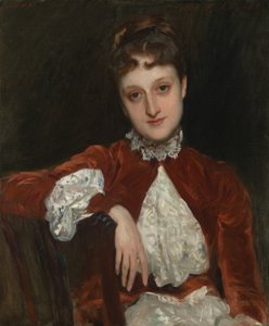 チャールズ・ディアリング夫人、マリオン・デニソン・ウィップル、1888年。 作： John Singer Sargent