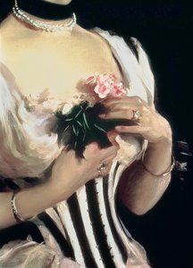 ウィルトンフィップス夫人、1884年頃（詳細） 作： John Singer Sargent