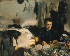 セバスティアーノ神父、1904〜6年頃 作： John Singer Sargent