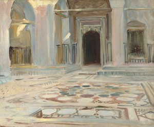 ペイブメント、カイロ 作： John Singer Sargent