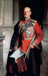 イギリスの将軍、フレデリック・スリー・ロバーツ（初代ロバーツ伯爵、1832～1914年）の肖像画