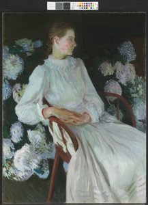 キャサリン・チェイス・シャプレーの肖像（1875-1942） 作： John Singer Sargent