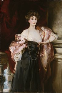 ヘレンヴィンセント夫人の肖像、子爵夫人Dアバノン、1904年 作： John Singer Sargent