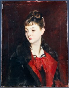 マドモアゼル・スザンヌ・ポアソンの肖像、1884 作： John Singer Sargent