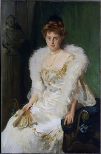 チャールズビーティアレクサンダー夫人の肖像 作： John Singer Sargent
