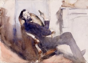Paul-CésarHelleuの肖像 作： John Singer Sargent