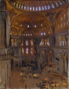 ハギアソフィア作、1891年 作： John Singer Sargent