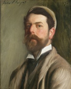 自画像、1892 年。 作： John Singer Sargent