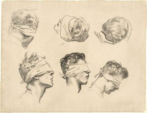 「ガスド」の習作 作： John Singer Sargent