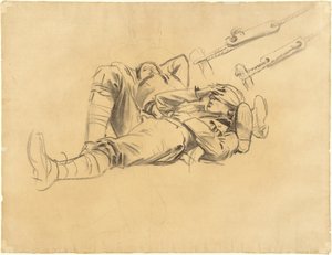 Gassed [直訳]、1918-1919 の研究。