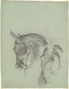 「ゴグとマゴグの堕落」のための習作 作： John Singer Sargent