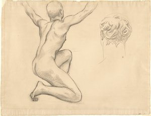 真実の暴露のための研究、1922-1925。 作： John Singer Sargent