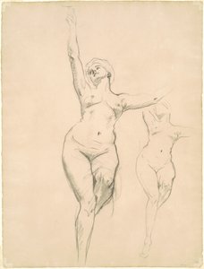 「死と勝利」のための勝利の研究 作： John Singer Sargent