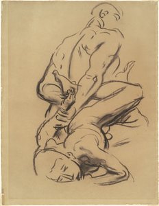 「裁き」の勉強 作： John Singer Sargent