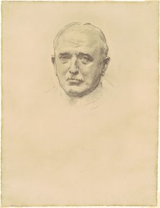 「第一次世界大戦の将軍」のための陸軍元帥ジョン・フレンチの研究 作： John Singer Sargent