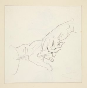 手の研究 作： John Singer Sargent