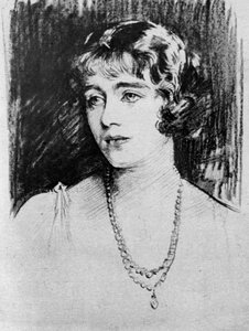レディーエリザベスボウズリヨンの研究、1923年 作： John Singer Sargent