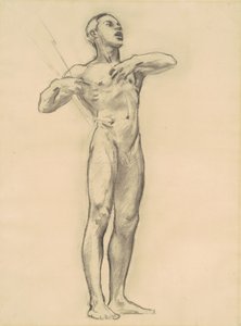 古典・ロマン主義美術のためのオルフェウスの習作、1921年頃。 作： John Singer Sargent