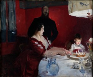 バースデーパーティー 作： John Singer Sargent