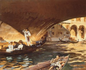 リアルト、ヴェネツィア 作： John Singer Sargent