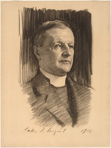 Rt。 ウィリアム・ローレンス牧師 作： John Singer Sargent