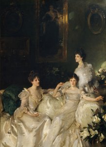 ウィンダムシスターズ：エルコ夫人、アデーン夫人、テナント夫人、1899年 作： John Singer Sargent
