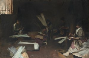 ベネチアングラスワーカーズ、188082。 作： John Singer Sargent