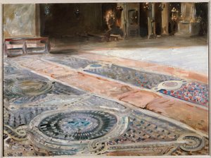 ベネチアンインテリア 作： John Singer Sargent