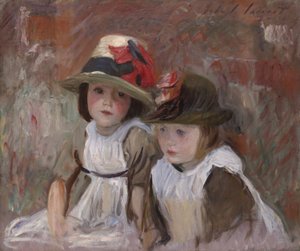 村の子供たち、1890 作： John Singer Sargent