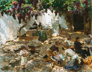 職場の女性 作： John Singer Sargent