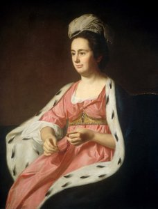 アビゲイル・スミス・バブコック夫人アダム・バブコック、c。 1774年。 作： John Singleton Copley