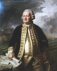 クラーク・ゲイトン提督（1720-1787） 作： John Singleton Copley