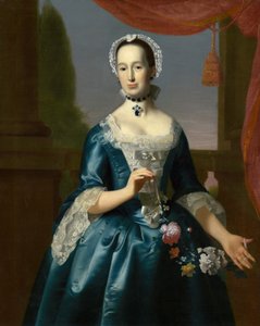 アン・フェアチャイルド・ボウラー（メトカーフ・ボウラー夫人）、c。 1763年（キャンバスに油彩） 作： John Singleton Copley