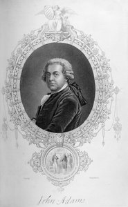ジョンアダムス、「アメリカ合衆国の歴史」、Vol。私、チャールズマッカイ、スティーブンソンの刻印 作： John Singleton Copley