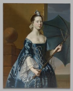 メアリー・トッパン・ピックマン (1744) 作： John Singleton Copley