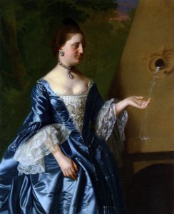 アリスフーパー夫人、1763年頃 作： John Singleton Copley