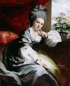 クラークゲイトン夫人、1779年 作： John Singleton Copley
