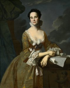 ダニエル・ハバード夫人 メアリー・グリーン 1764年頃 作： John Singleton Copley
