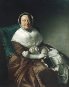 シルバヌスボーン夫人、1766年。 作： John Singleton Copley