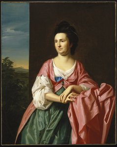 シルヴェスター・ガーディナー夫人、旧姓アビゲイル・ピックマン、旧姓ウィリアム・エップス夫人 作： John Singleton Copley
