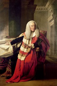 ウィリアム・マレーの肖像 (1705-93) 作： John Singleton Copley