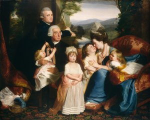 コプリー家、17761777。 作： John Singleton Copley