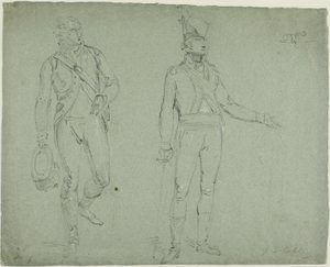 二人のアメリカ人将校