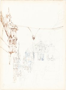 大陸の街並み 作： John Skinner Prout