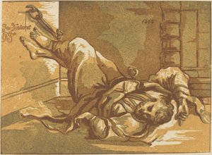 マン・イン・チェインズ 作： John Skippe after Jacopo Tintoretto