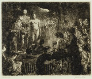 アンシュッツの解剖学 作： John French Sloan