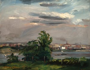 Coytesville Palisadesilla 作： John French Sloan
