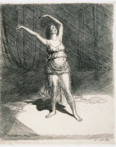 イサドラ・ダンカン 作： John French Sloan